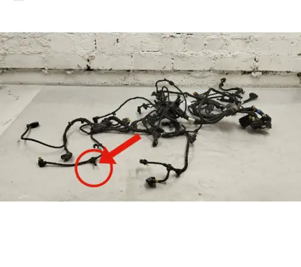 Engine installation wiring loom