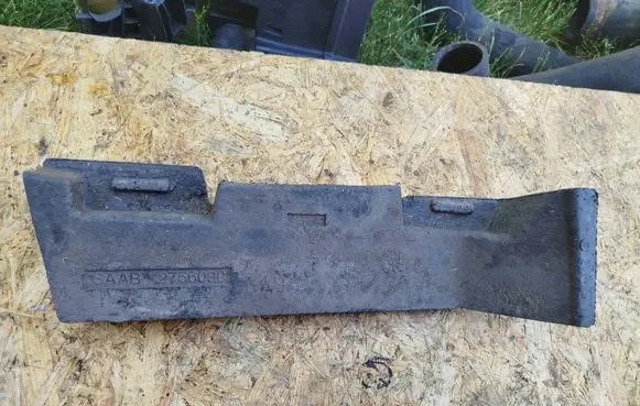 Saab 9-5 Front bumper foam support bar 12756090