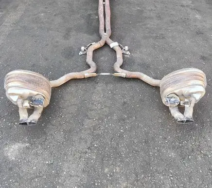 Porsche Panamera (971) Muffler/silencer 971253211A