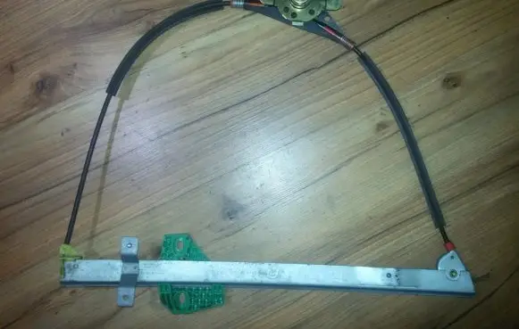 Ford Ka Sliding door window regulator with motor 97kgb23200af