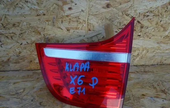 BMW X6 E71 Tailgate rear/tail lights