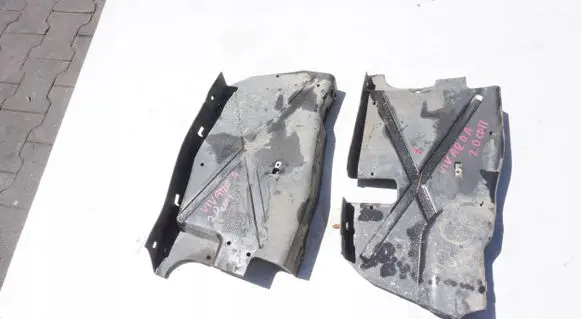 Engine splash shield/under tray
