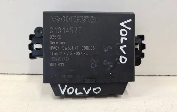 Volvo S80 Parking PDC control unit/module 31314525 1124404724 601911