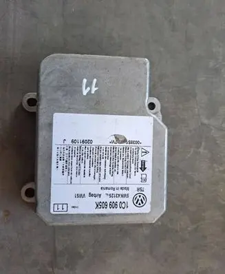 Skoda Fabia Mk2 (5J) Airbag control unit/module 1C0909605K 5WK43125 02091109
