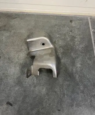 Heat shield in engine bay