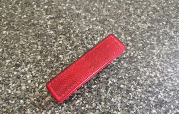 Rear tail light reflector