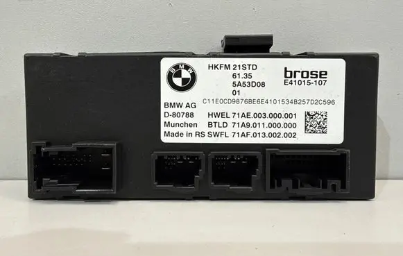 BMW X1 U11 Tailgate/trunk control unit/module 5A53D08