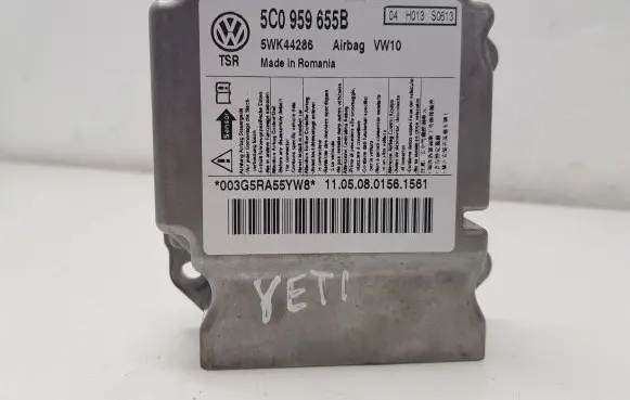 Skoda Yeti (5L) Airbag control unit/module 5C0959655B