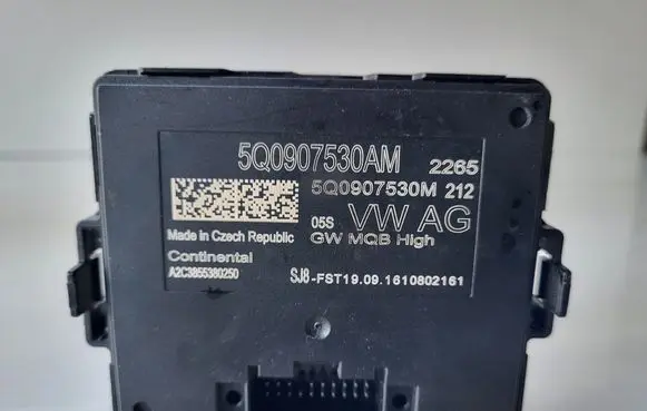 Skoda Superb B8 (3V) Other control units/modules