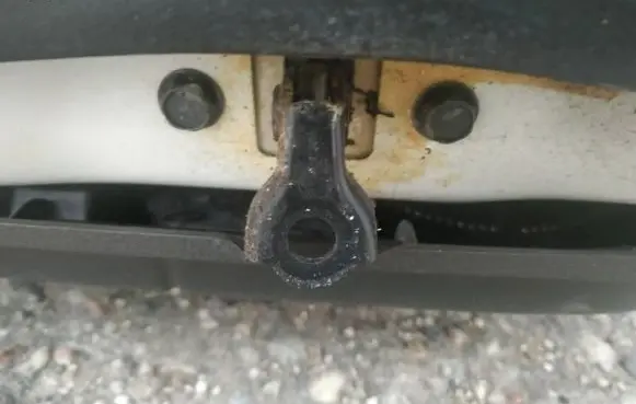 Nissan Cube Z12 Rear door check strap stopper
