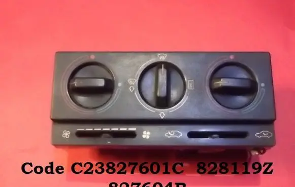 Peugeot 605 Climate control unit C23827601C 828119Z