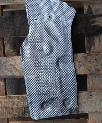 Heat shield in engine bay