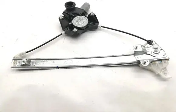 Front door window regulator with motor