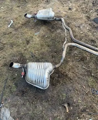 Audi A6 S6 C6 4F Muffler/silencer 