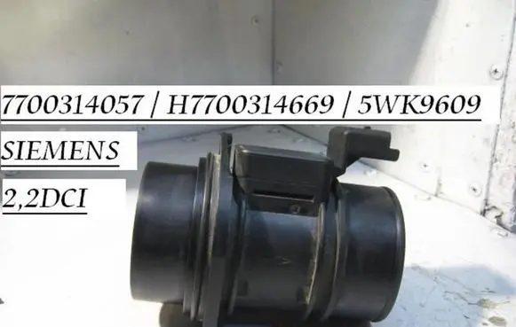 Renault Espace - Grand espace IV Mass air flow meter 7700314057 H7700314669