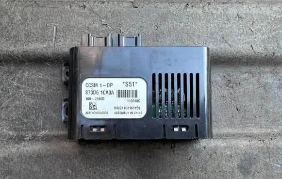 Infiniti FX Seat control module 873D61CA0A CCSM1DP