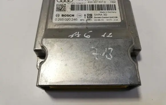 Audi A6 S6 C7 4G Airbag control unit/module 4G0907637H 4G0907637D