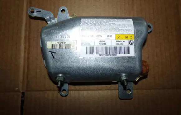 Front door airbag
