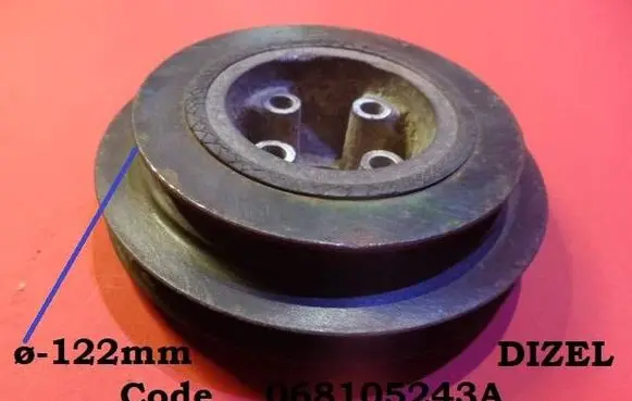 Volkswagen Golf II Crankshaft pulley 068105243A MEO068105243H