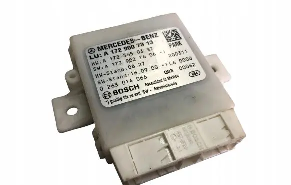 Mercedes-Benz SLK R172 Parking PDC control unit/module A1729007313
