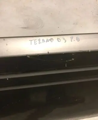 Nissan Terrano Front door trim (molding) 808707F600 28476909
