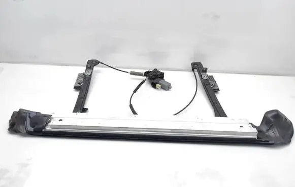 Front door window regulator with motor