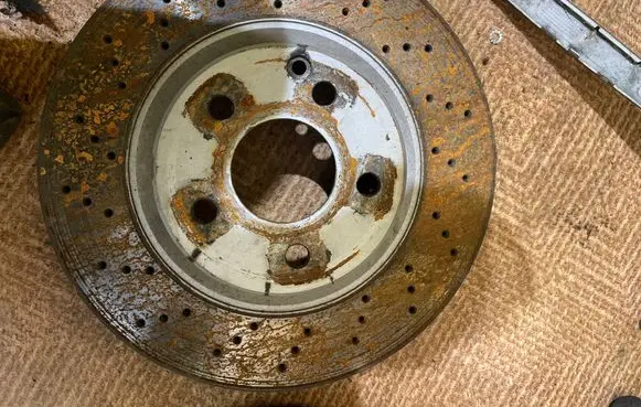 Mercedes-Benz S W220 Front brake disc