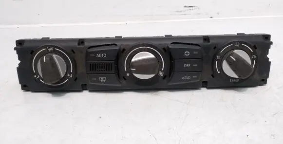 BMW 5 E60 E61 Climate control unit 9177712