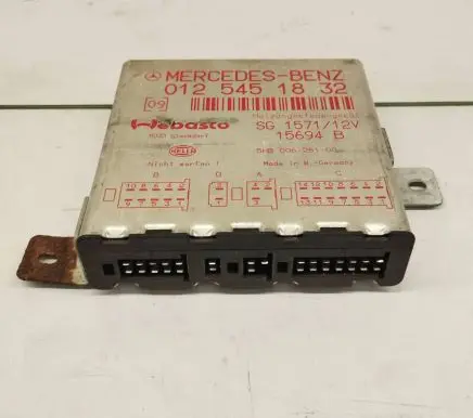 Mercedes-Benz S W140 Auxiliary heating control unit/module 0125451832