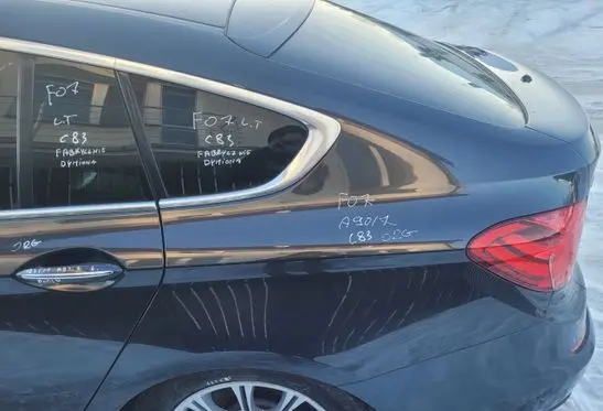 BMW 5 GT F07 Rear quarter panel 