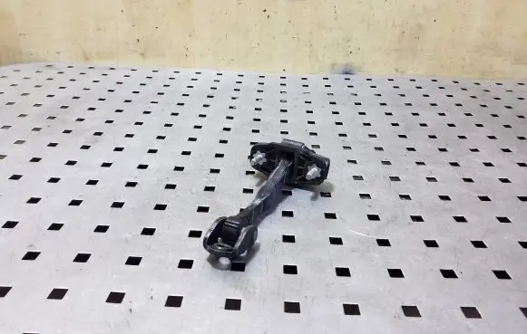 Front door check strap stopper