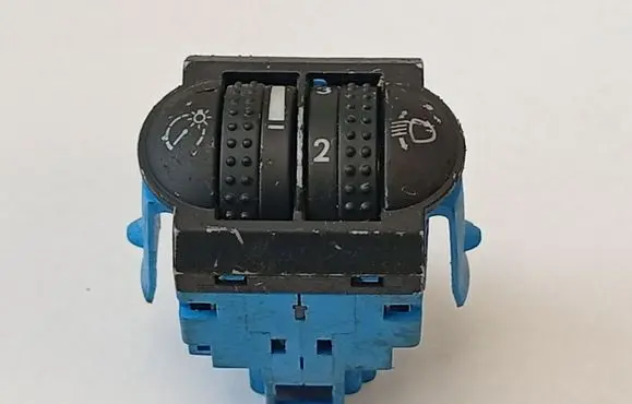 Volkswagen Touareg I Panel lighting control switch 7L6941333D