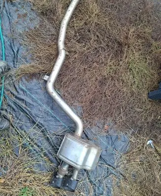 Maserati Ghibli Muffler/silencer 670107879