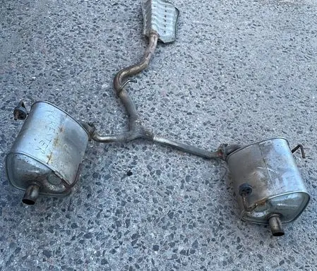 Subaru Forester SH Double Muffler 