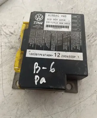 Volkswagen PASSAT B6 Airbag control unit/module 3C0909605M 2806300P 39112510