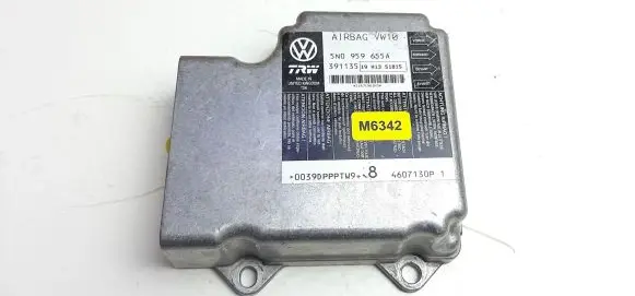 Volkswagen PASSAT B7 Airbag control unit/module 5N0959655A M6342