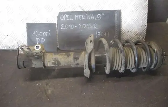 Opel Meriva B Front shock absorber with coil spring