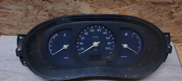 Renault Kangoo I Speedometer (instrument cluster) 7700313172K8 0704077990 1019991527
