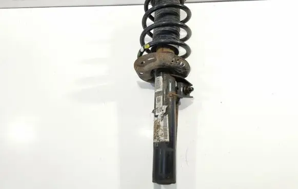 Front shock absorber with coil spring