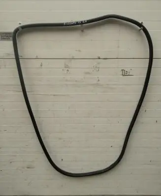 KIA Sorento Rear door rubber seal (on body) 