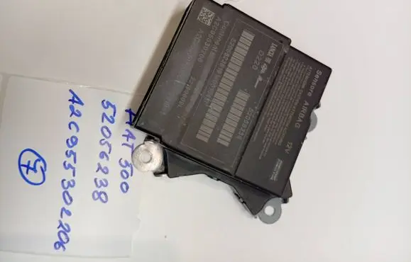 Fiat 500 Airbag control unit/module 52056238 22190609L A2C95530206