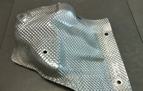 Mercedes-Benz GLE (W166 - C292) Heat shield in engine bay A1666822700
