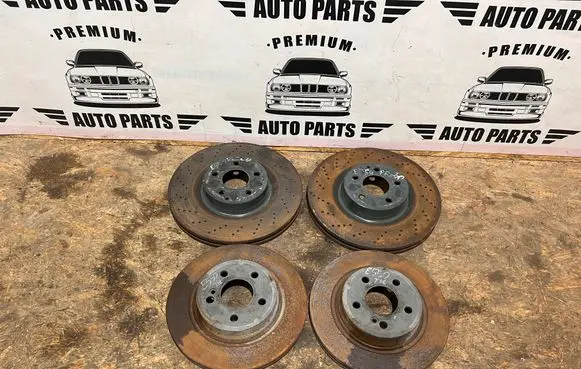 Mercedes-Benz E C207 W207 Brake discs and calipers set 344x32