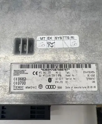 Audi A6 S6 C6 4F Bluetooth control unit module 4F1862335 133360096 6335H8087588767
