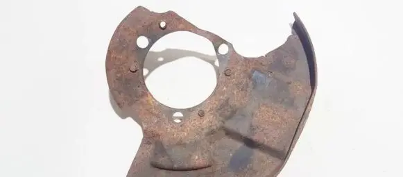 Opel Vectra C Front brake disc dust cover plate 
