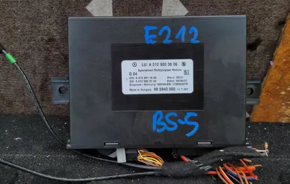 Mercedes-Benz E W212 Comfort/convenience module 2129003806B