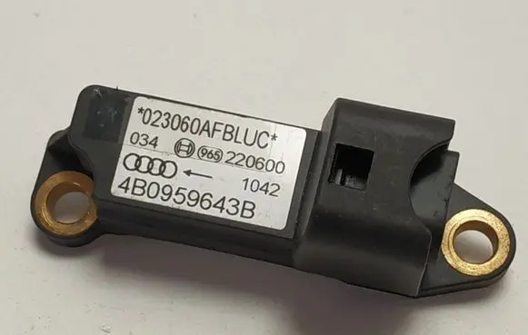 Audi A6 S6 C5 4B Airbag deployment crash/impact sensor 023060AFBLUC 4B0959643B