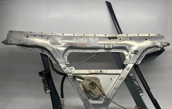 Front door window regulator with motor