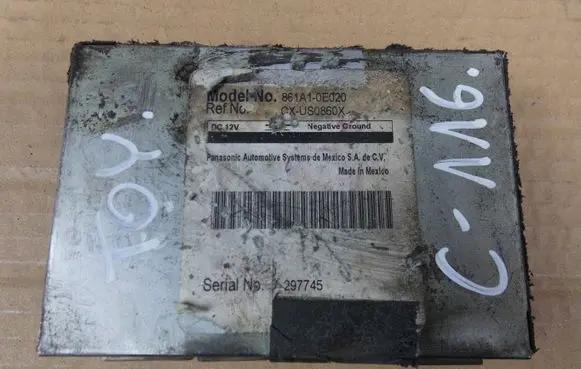 Toyota Highlander XU70 Other control units/modules 861A10E020