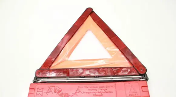 Volkswagen Tiguan Emergency warning sign 8D9860251B